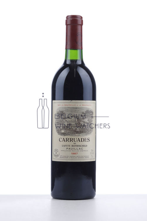 Picture of 1987 CARRUADES DE LAFITE ROTHSCHILD